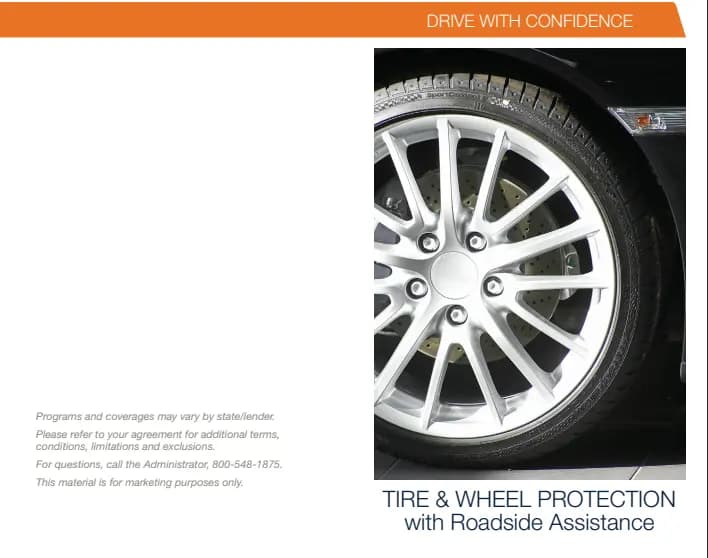 Tire & Wheel Protection brochure preview